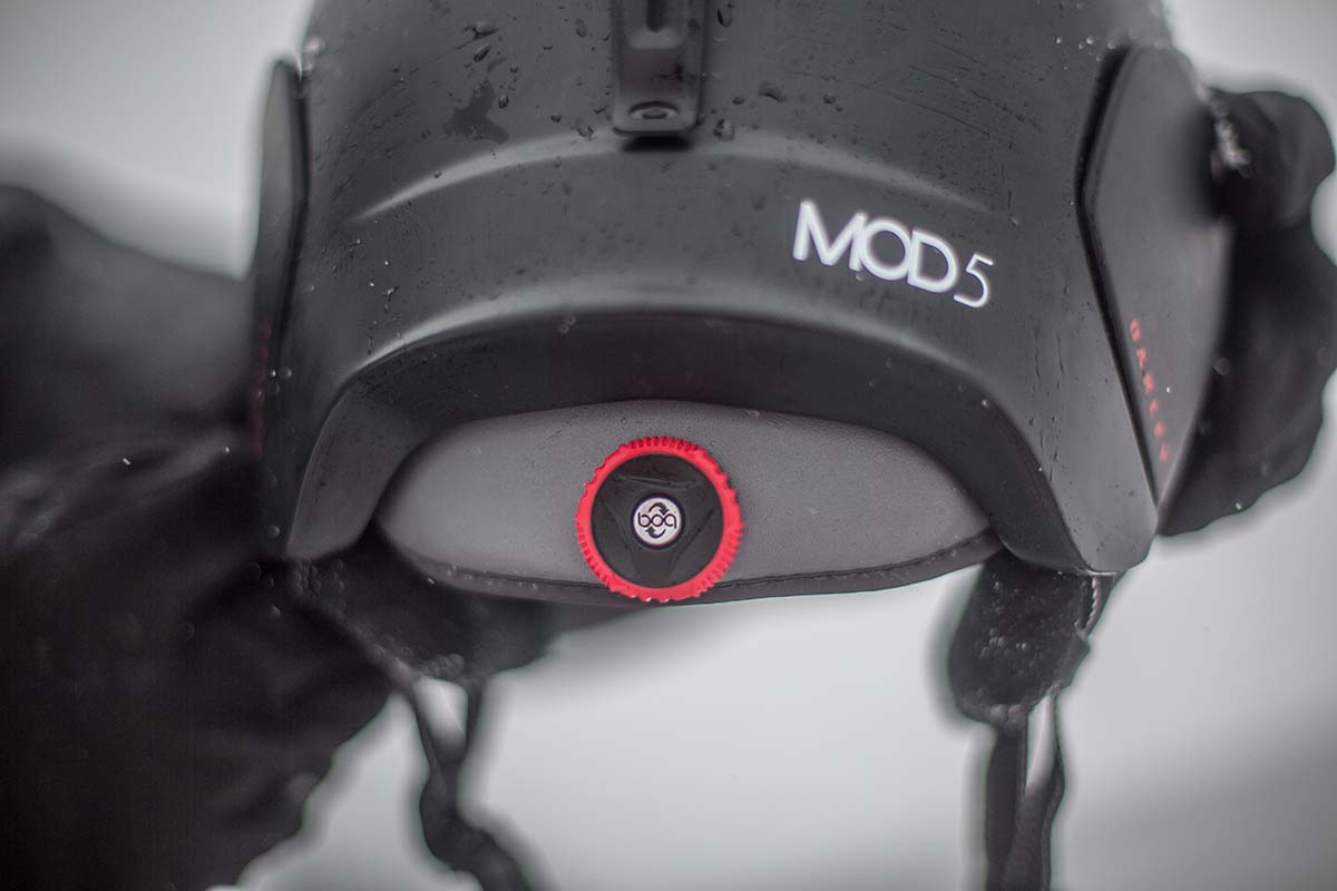 Ski helmet (Boa adjuster on Oakley Mod)